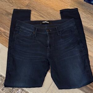 Express Midnight Blue Denim Pants